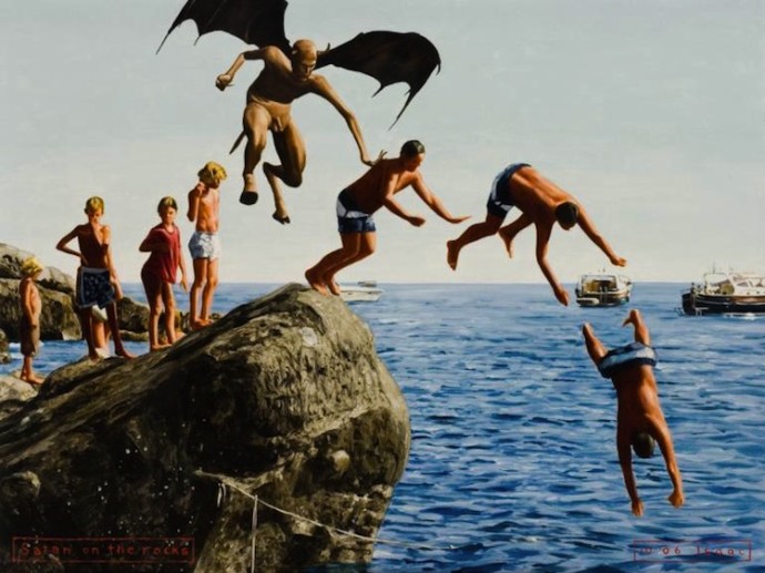 Jeffrey Isaac, Satan on the rocks Elusive Magazine